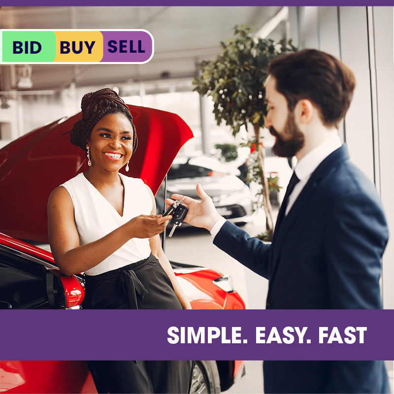Bid, buy, sell. Simple. Easy. Fast.